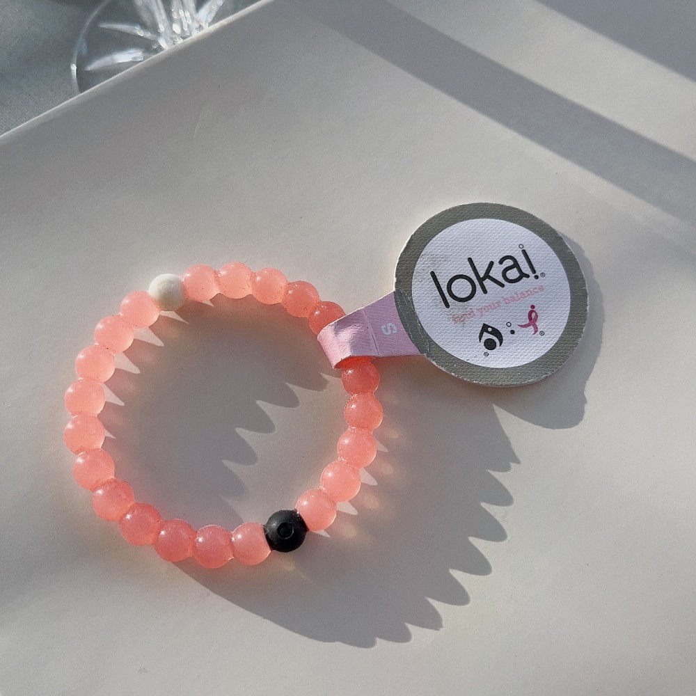 LOKAI BREAST CANCER AWARENESS PINK BRACELET